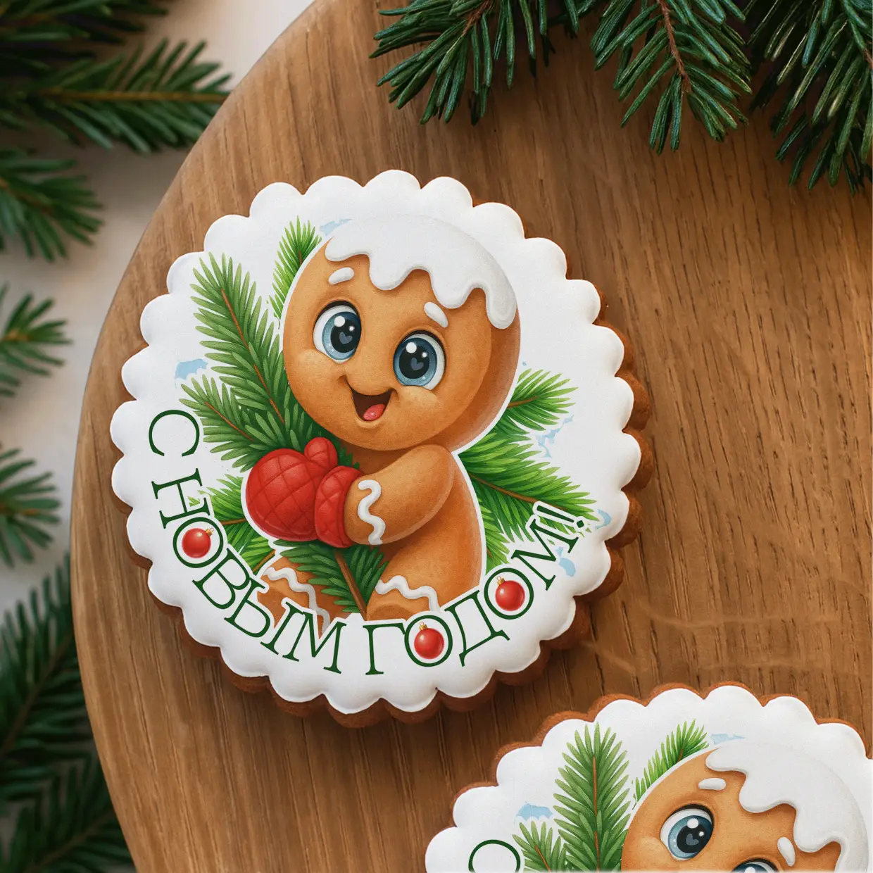 Круглые открытки 02